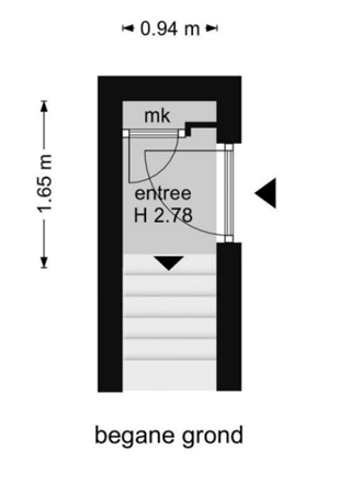 Floorplan - Langstraat 7A, 2242 KJ Wassenaar